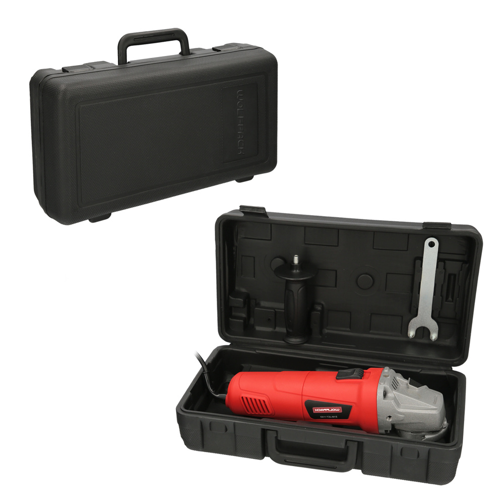 AMOLADORA WOLFPACK 900 WATT. Ø 115 MM. 11.000 R.P.M 4