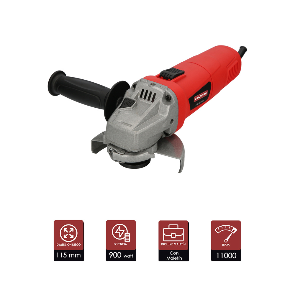 amoladora angular 900watt
