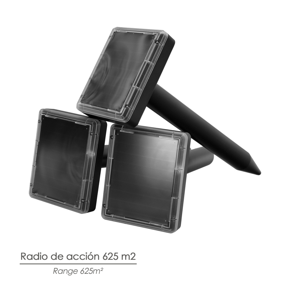 ahuyentador Ultasonidos topòs/ratones ejemplo 