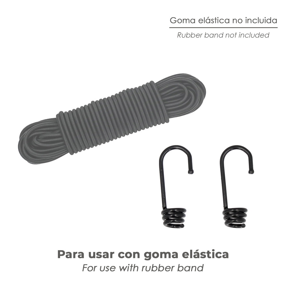 Gancho Para Pulpo De Goma (2 unidades