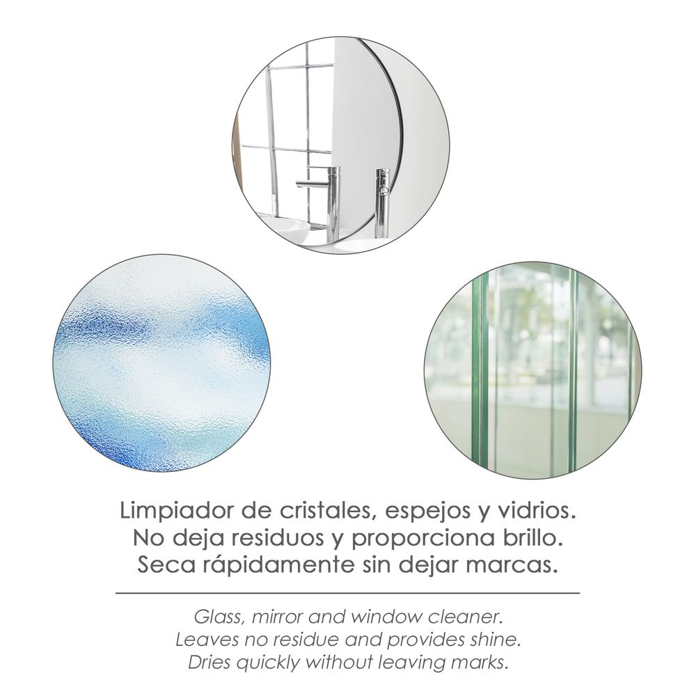 Limpiador Cristales Profesional 750 Ml DETALLES
