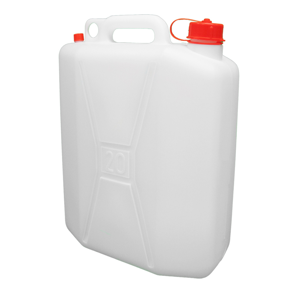Bidon plastico alimentario - Capacidad: 20 litros.