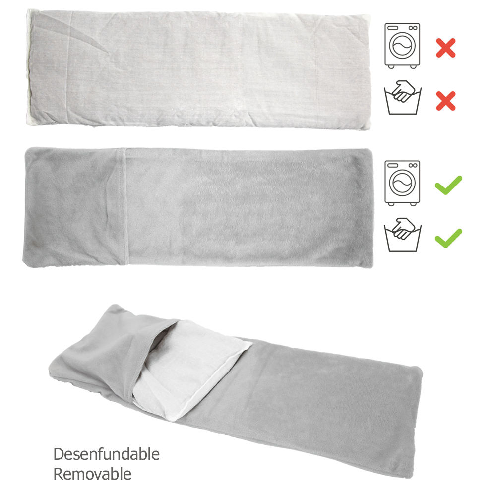 Bolsa Semillas Calor Microondas Desenfundable 45 x 15 cm. 2