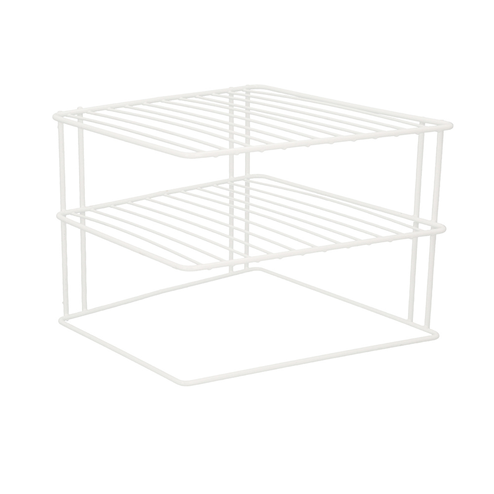 Estante esquinero para cocina 25x25x19 cm.