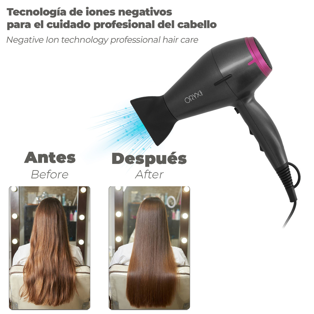 Secador Pelo 2400 Watt Oryx 2
