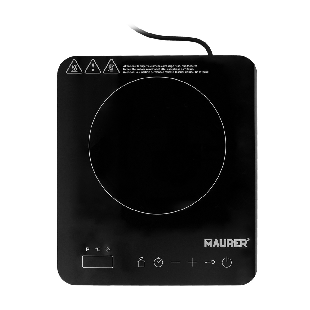 Placa Induccion Portatil 2000 Watt. con cable