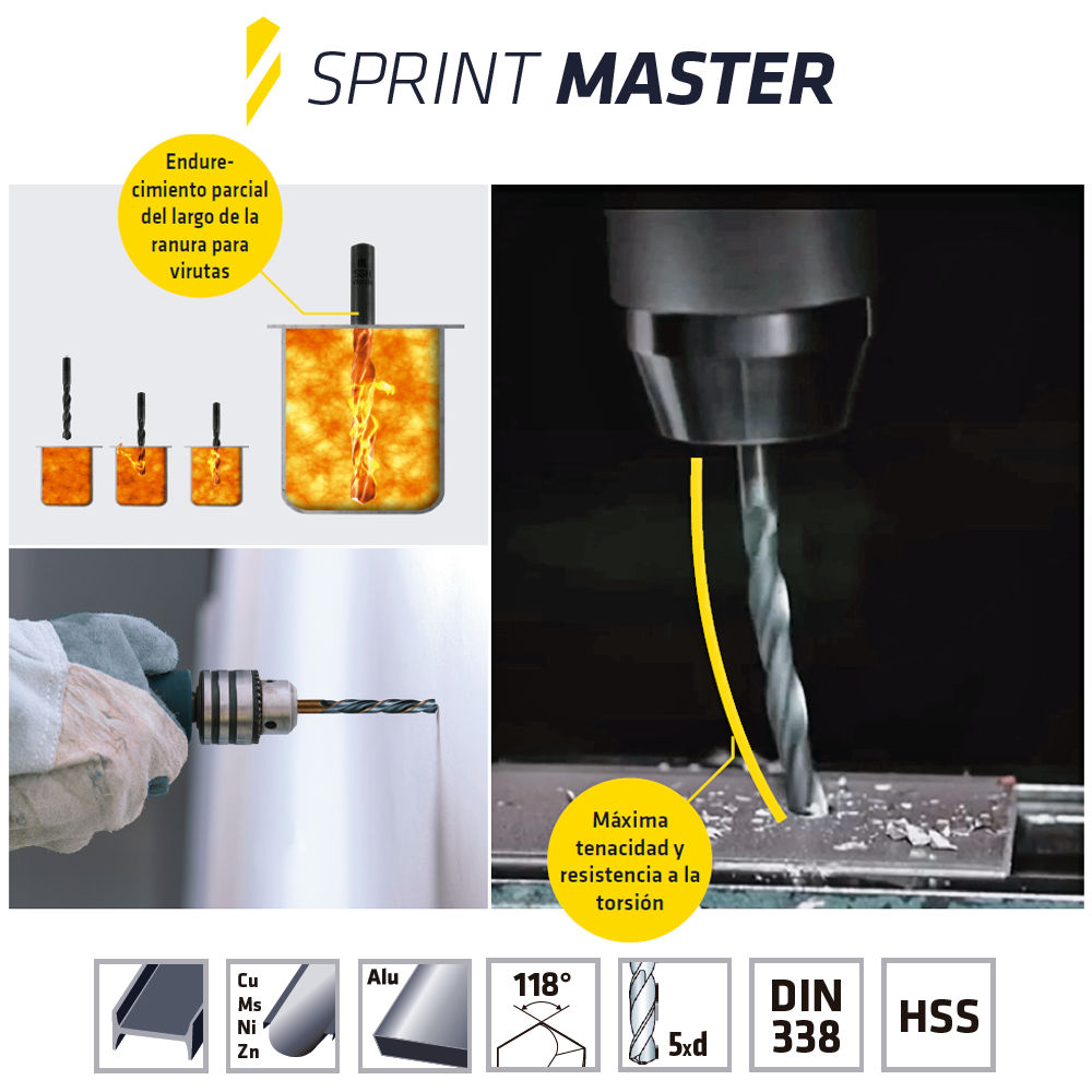 Broca Alpen Hss Sprint Maste