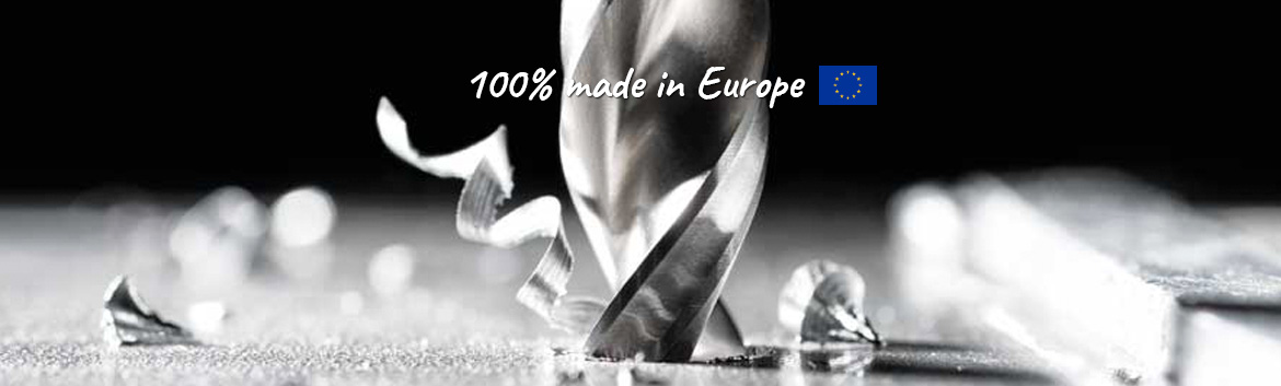 Las brocas Alpen son “100% Made in Europe”.  La calidad como base del mayor programa de brocas de alto rendimiento disponible en el mercado.