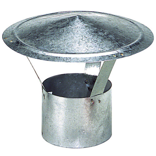 Sombrero para chimena de leña