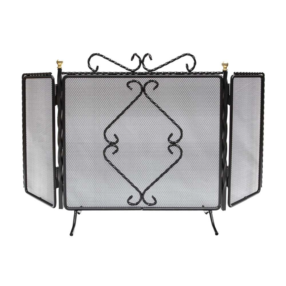 Pantalla Chimenea 94,5 x 49,5 (Alt) cm. 3 Paneles 3