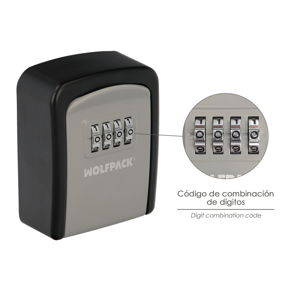 Caja De Seguridad Para Llaves Con Codigo 3