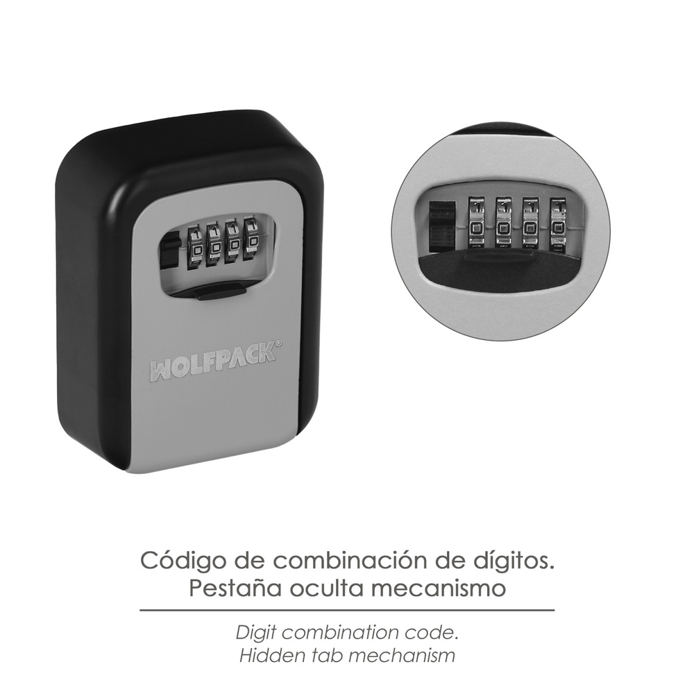 caja de seguridad para llaves con codigo 3