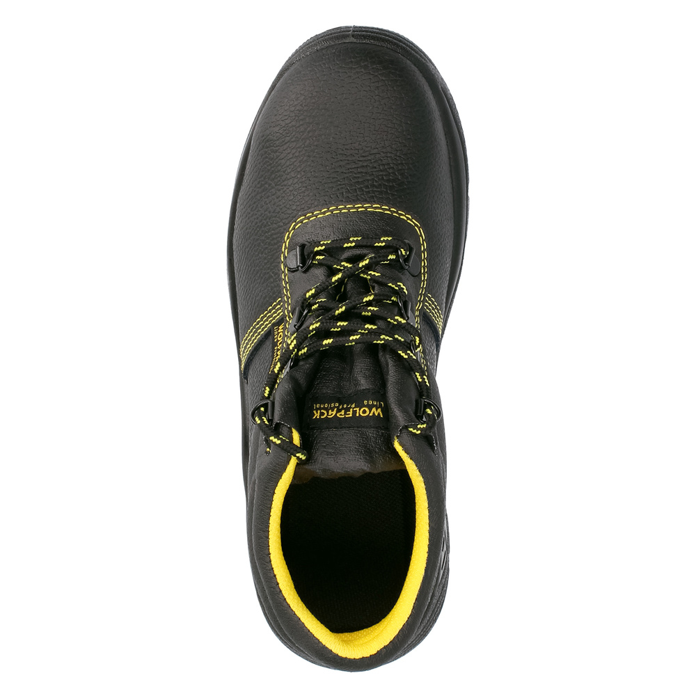 BOTAS SEGURIDAD S3 PIEL NEGRA WOLFPACK ALZADA