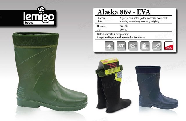 Bota alaska lemigo