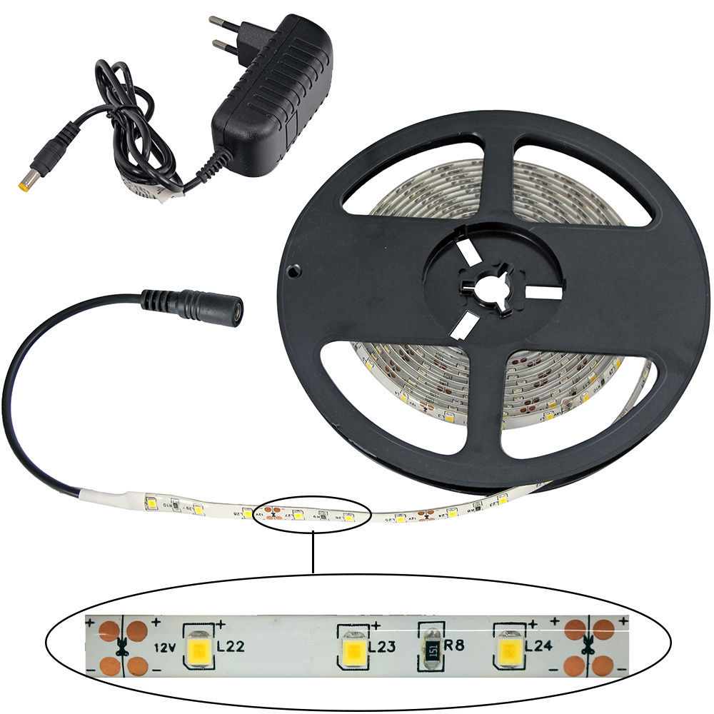 Tira Led Adhesiva - Longitud : 3 metros