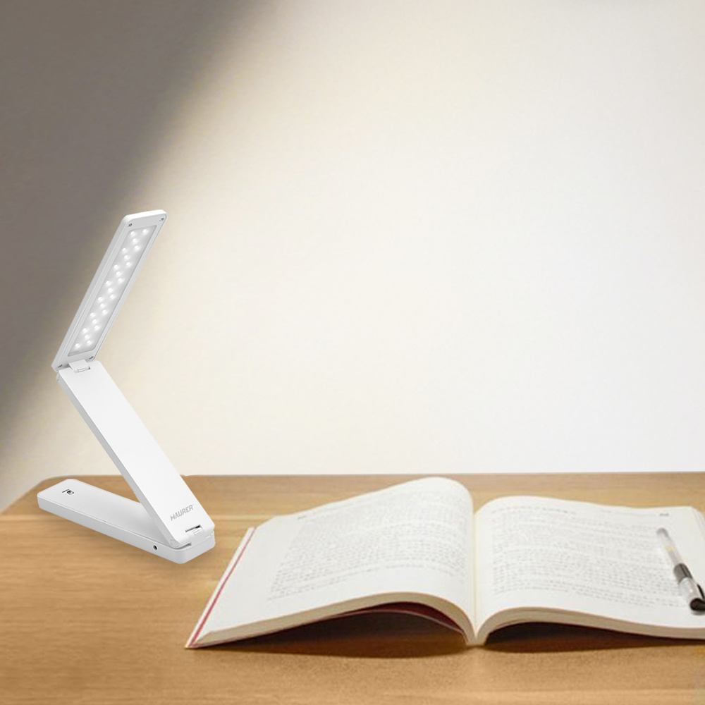 ejemplo LAMPARA LED MESA PLEGABLE