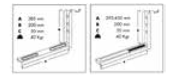 Soporte de microondas dimensiones