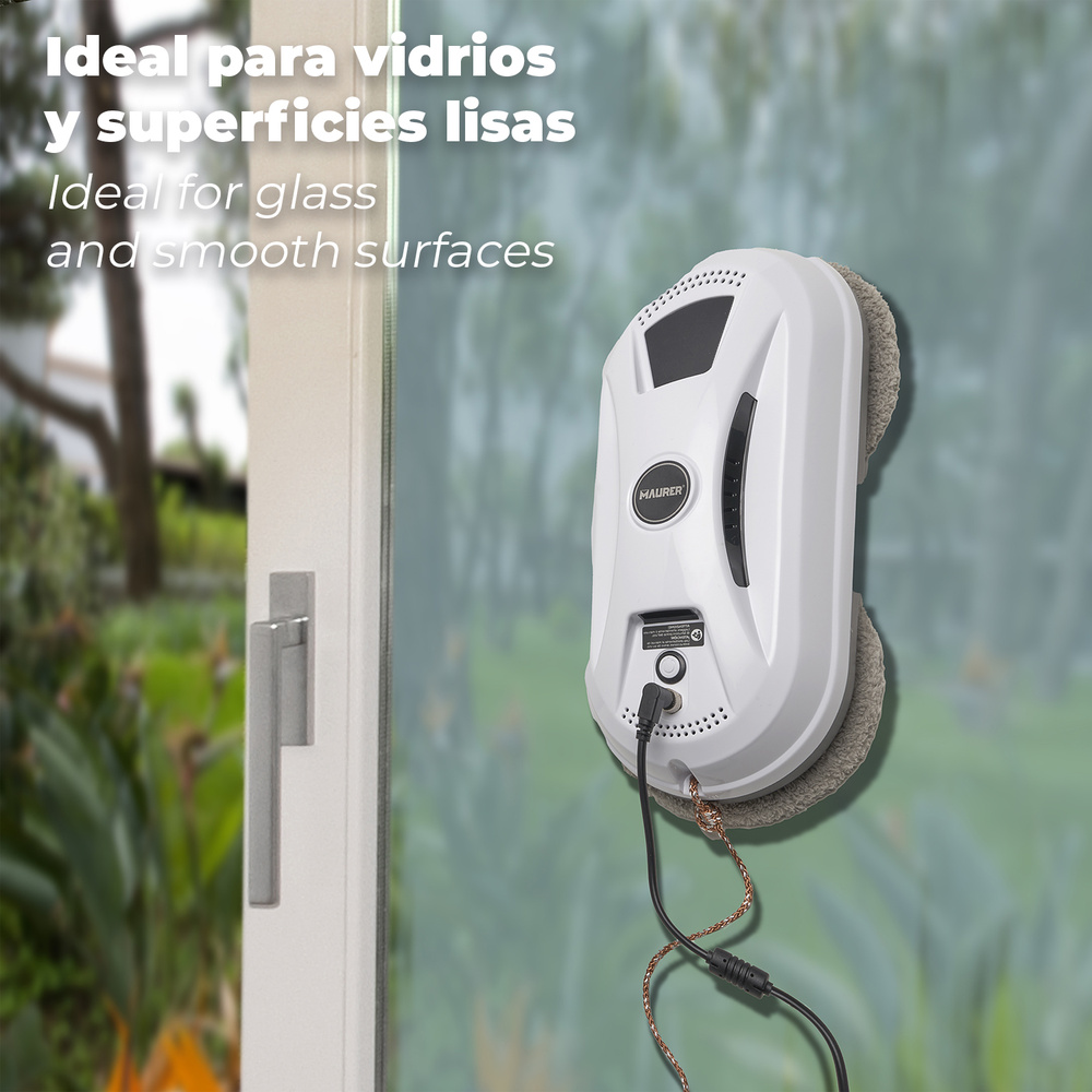 Robot Limpiacristales Control Remoto Robot Limpiacristales Control Remoto demostracion en cristal