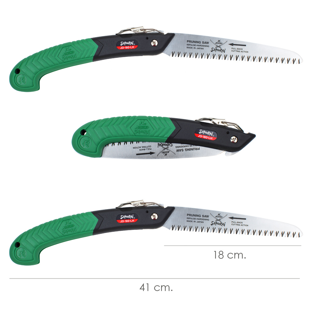 Serrucho Samurai plegable 180mm