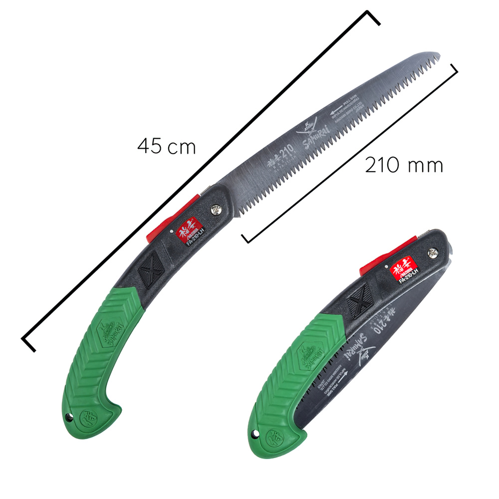 Serrucho Samurai plegable 210mm