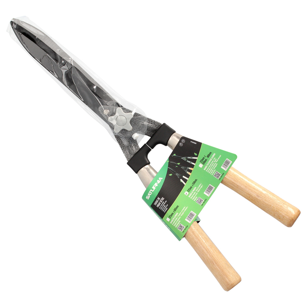  Siguiente Tijera Podar Setos 2 Manos Mangos Madera 54 cm. 4
