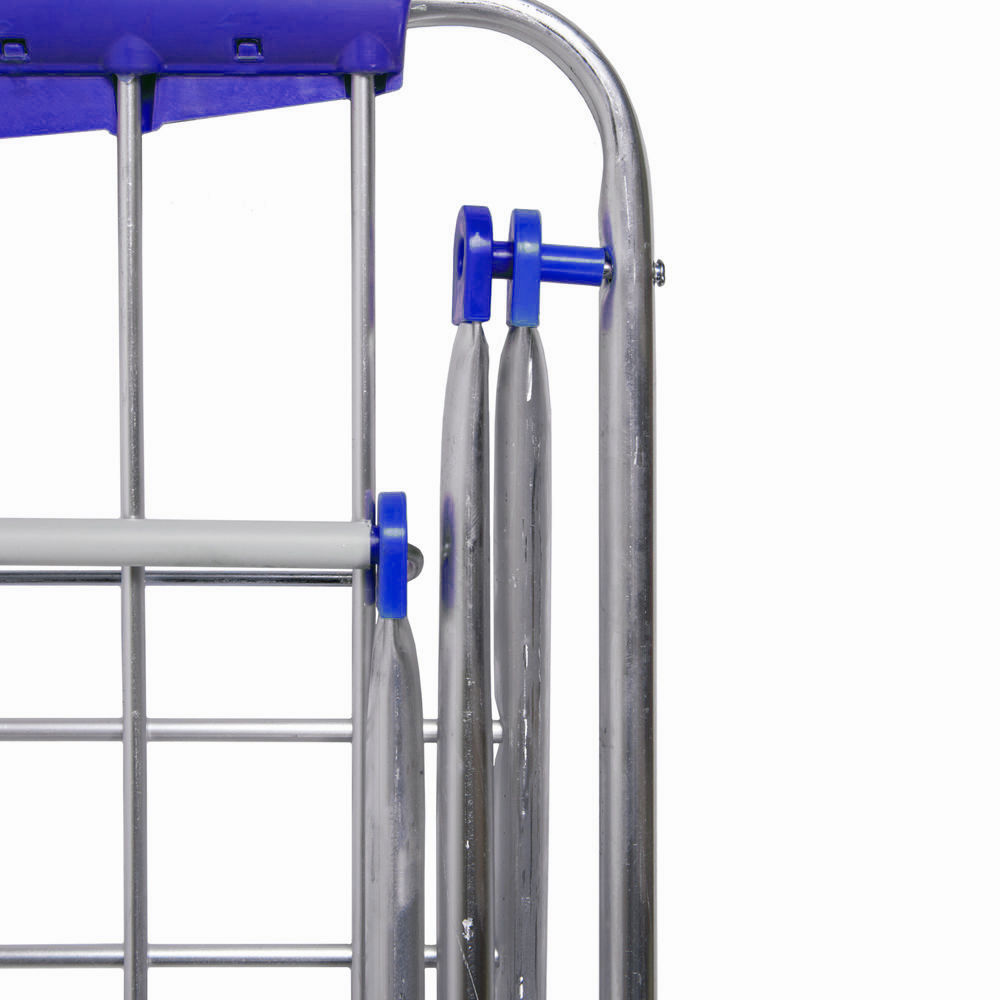 Tendedero plegable - Realizado en aluminio. - Con alas. - Plegable. - Longitud de tendido: 12.9 metros. - Peso: 1.7 kg.