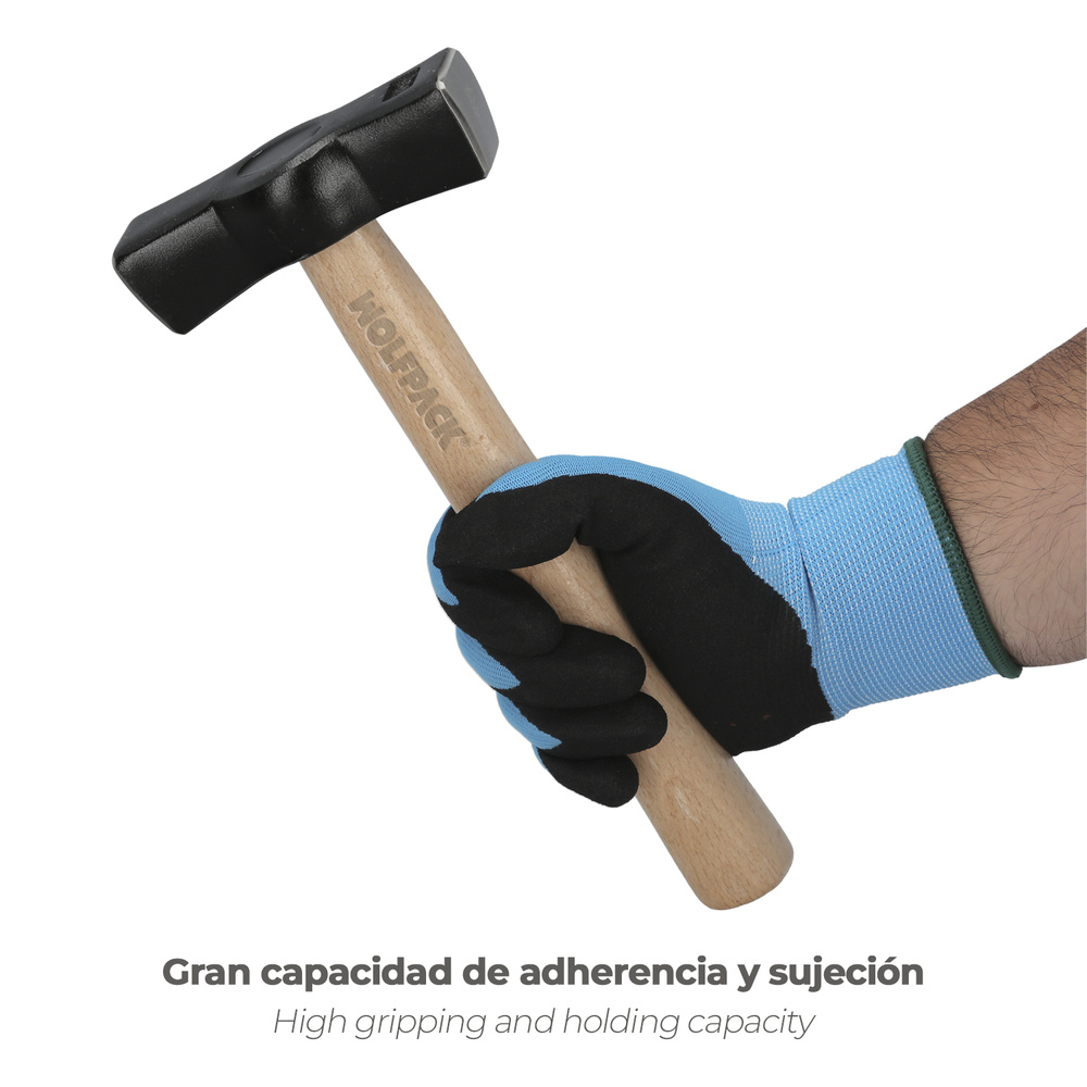 Guantes Nitrilo Reforzado Impregnado  trabajo