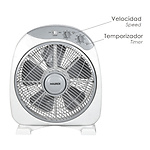 VENTILADOR MAURER BOX Ø 30CM 40 WATT. 3 VELOCIDADES