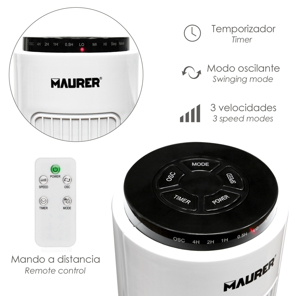 Ventilador Maure torre