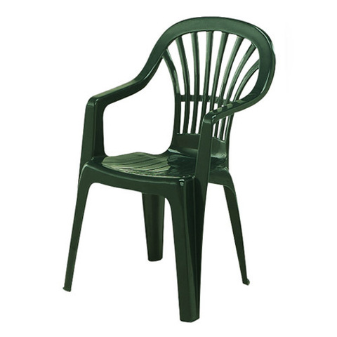 Silla Resina Ratan. Respaldo Alto Antracita. Eden