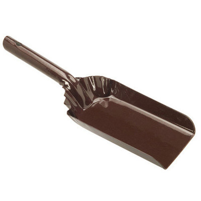 05101000 Recogedor con mango 190 x 330 Hierro pintado marron