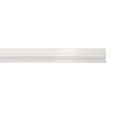 BURLETE PVC TRANSPARENTE C/GOMA 1mt