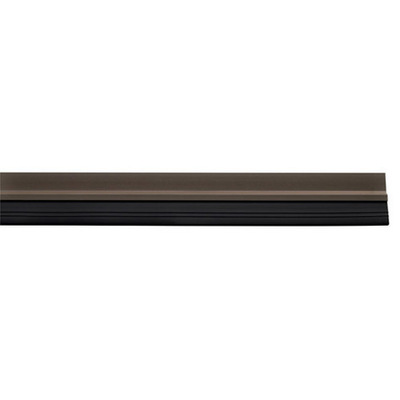 BURLETE PVC MARRON C/GOMA 1mt