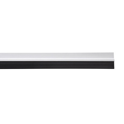 BURLETE PVC BLANCO C/GOMA 1mt