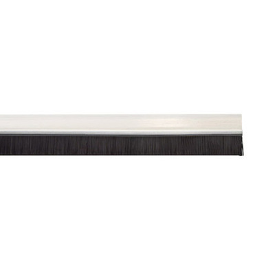 BURLETE PVC TRANSPARENTE C/CEPILLO 1mt
