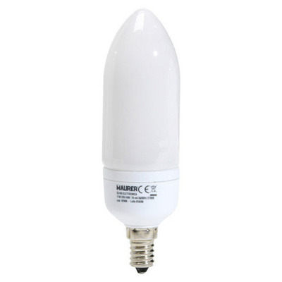BOMBILLA AHORRO VELA E14-11w L.CALID