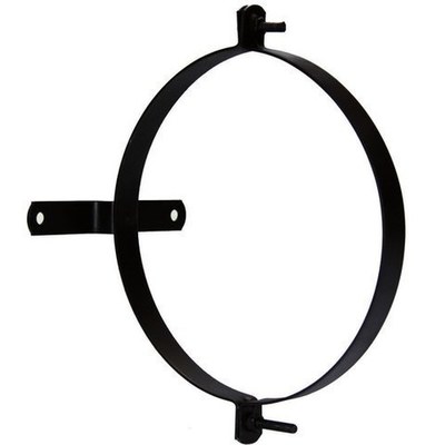 22010038 Abrazadera  Tubo Estufa Vitrificada Con Soporte 120mm (2 Piezas)