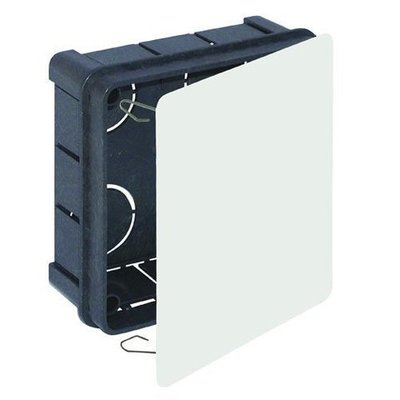 Caja Empotrar Registro Con Tapa 100x100x45 Gm