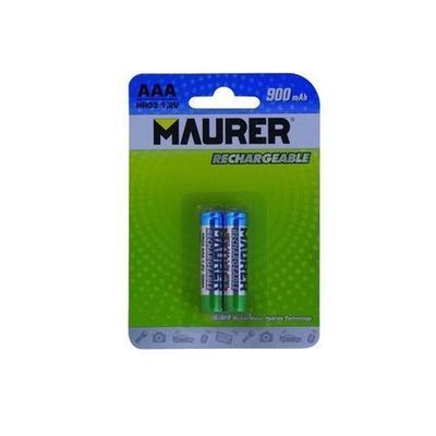 Pila Maurer Recargable Hr-3 (Blister 2 Piezas)