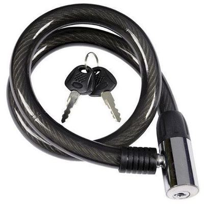 03110809 Cable Bicicleta Con Llave 18 mm x 80 cm