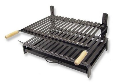 CAJON BARBACOA Con PARRILLA INOX especial para colocar en obra