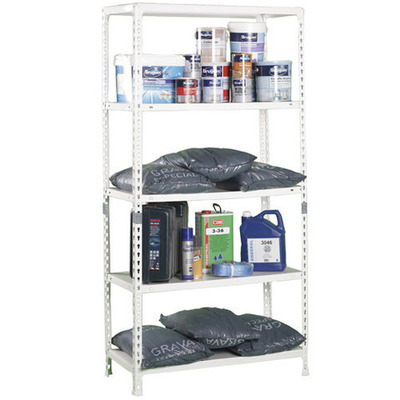 Modulo Estanteria Oryx Sin Tornillos 90x30x180 cm. (5 Bateas)