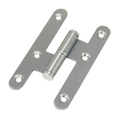 03035025 Pernio Inox Canto Redondo Sin Remate 100 mm. Derecha