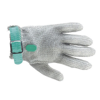 Guante Protector Mallado Metálico Mini Color Verde
