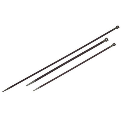 Brida Nylon Maurer Negra 2,5x100 mm. (Bolsa 100 Unidades)