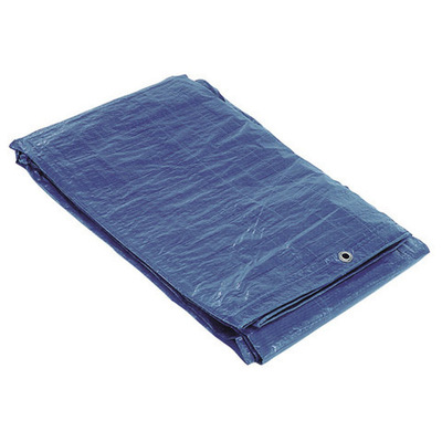 Lona Azul Con Ojetes Metálicos (2x3), (3x4), (4x5), (4x6), (5x6), (5x8), (6x10), (8x12)