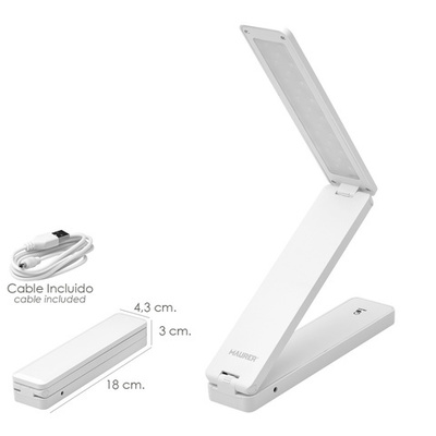 19071660 Lampara Led Mesa Plegable Articulada 180 Lumenes