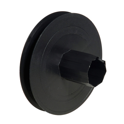 05250130 DISCO PERSIANA PLASTICO ESPIGA METALICA DIAMETRO 136X40 MM. CINTA 14 MM. 