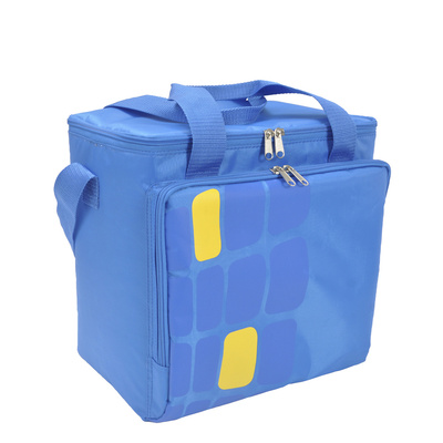  BOLSA TERMICA NEVERA 15 LITROS COLOR AZUL