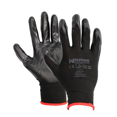 GUANTES NITRILO / NYLON impregnados talla-10
